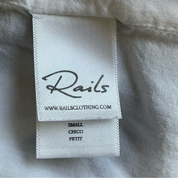 Rails | Wren Seattle Stripe Blue White Shirt Dress - Picture 8 of 11